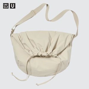 UNIQLO U DRAWSTRING SHOULDER BAG